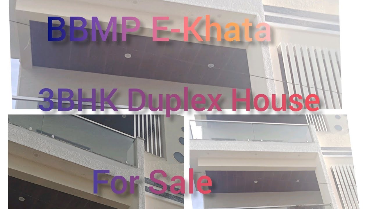 BBMP E-Khata North Facing 23*45(1035)sq ft North Facing 3 BHK Duplex house for Sale Vidyaranapura