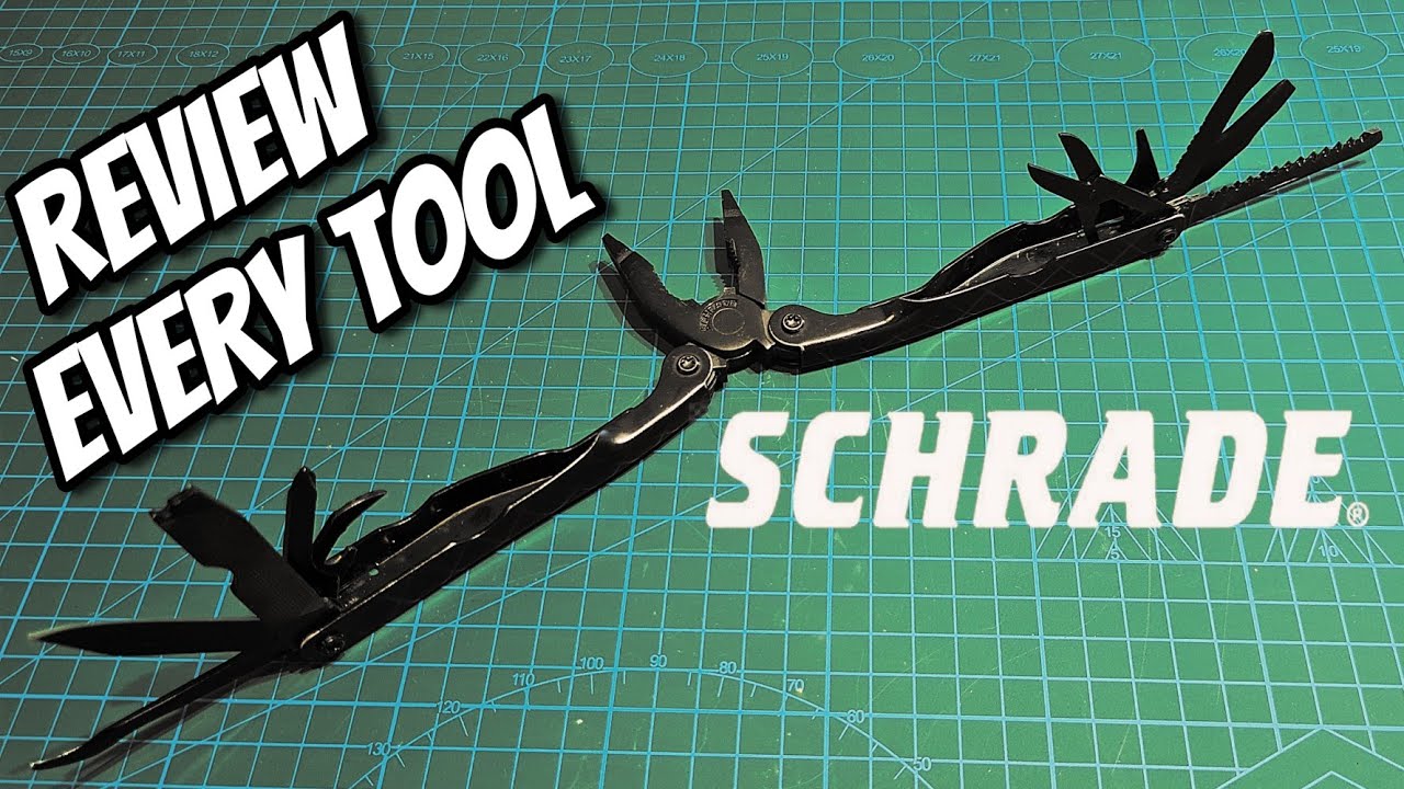 Multitool Review - Schrade Tough Tool 20 ST1NB | Every Tool Tested