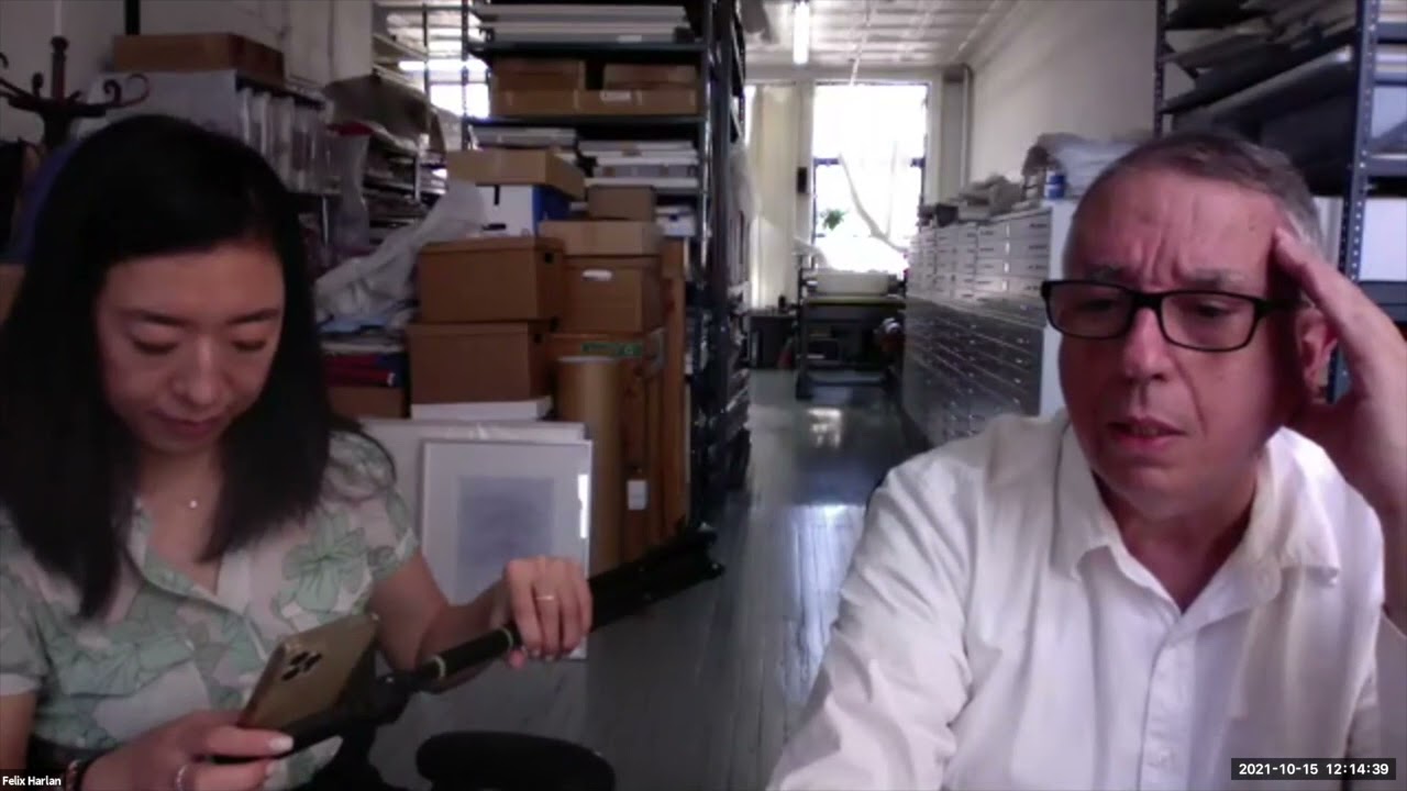 Harlan & Weaver; A Virtual Studio Visit and Conversation with Felix Harlan & Kiki Smith