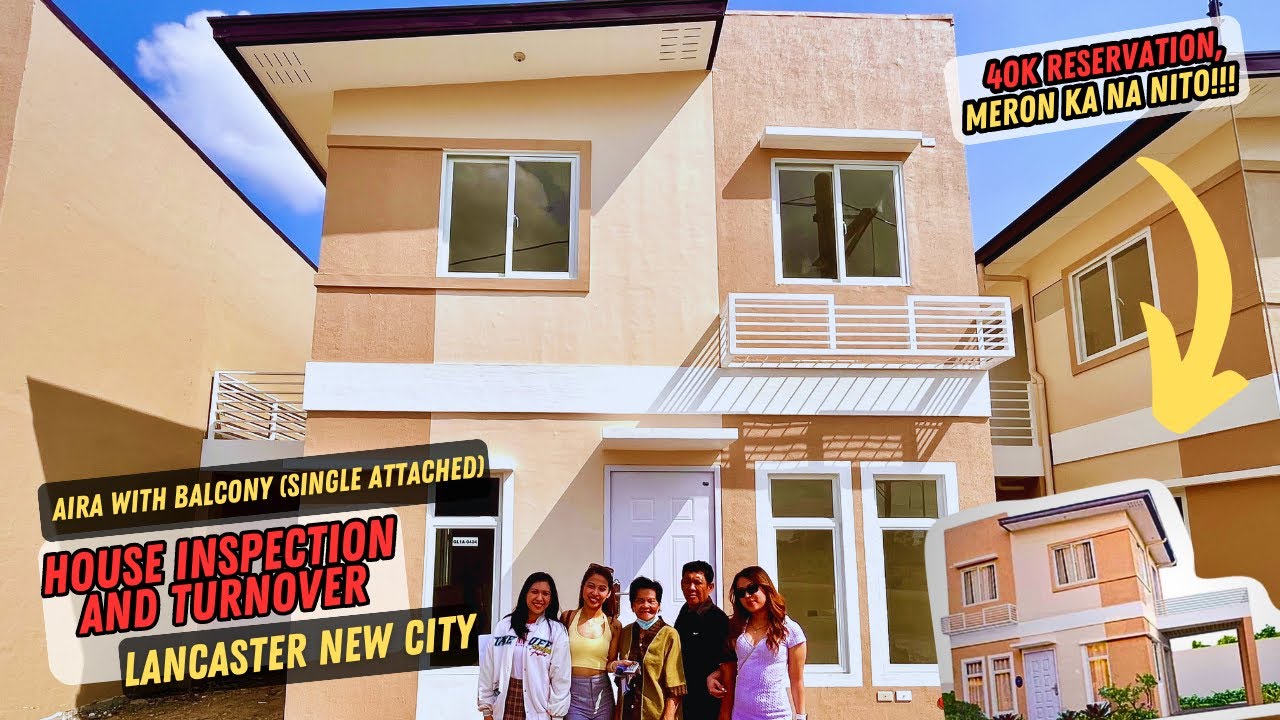 AIRA W/ BALCONY | HOUSE INSPECTION + TURNOVER UNIT | Lancaster New City, GL1A, General Trias Cavite