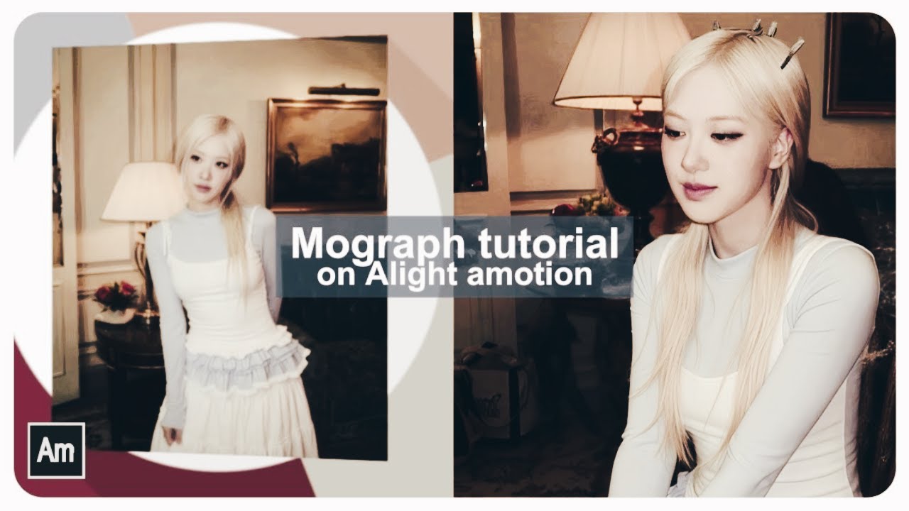 Mograph transition tutorial on Alight Motion