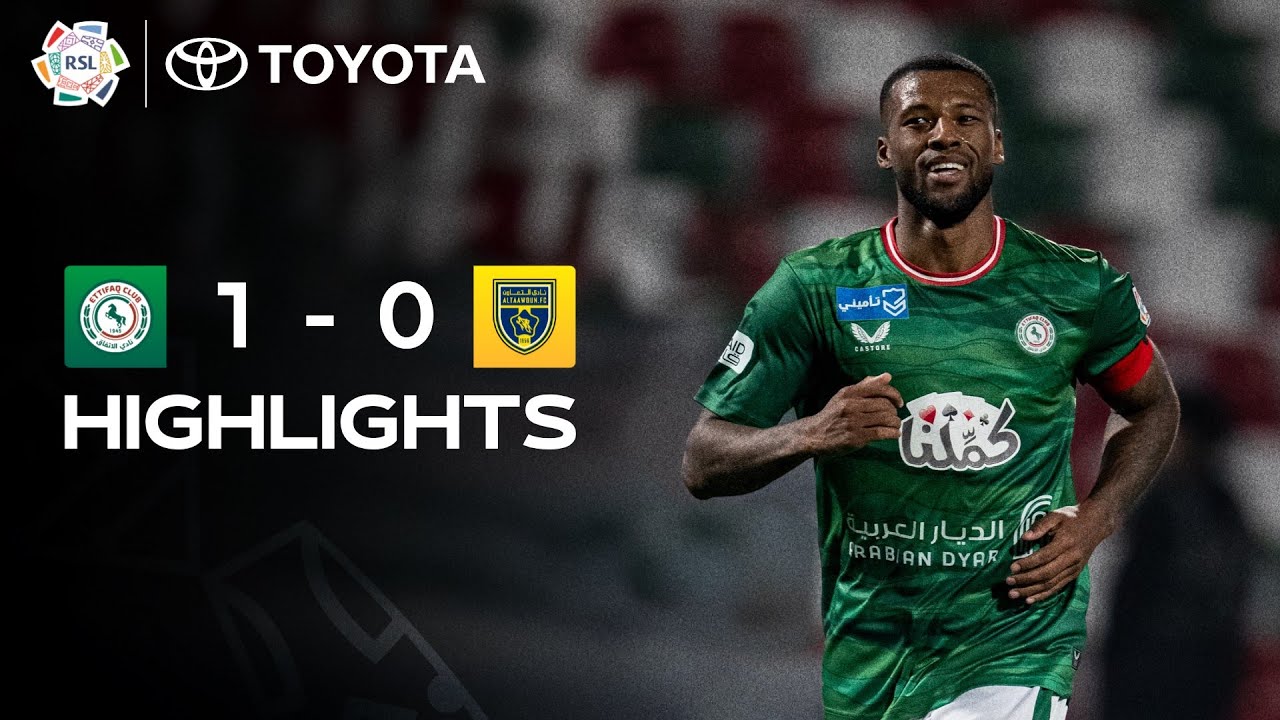 Narrow win! 🔥 Al Ettifaq win against Al Taawoun ⏱️ | Powered by Toyota
