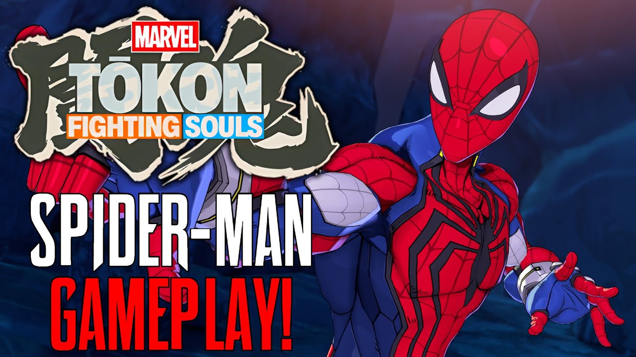Marvel Tōkon: Fighting Souls (закрытая бета-версия) — 30 минут игрового процесса Человека-паука