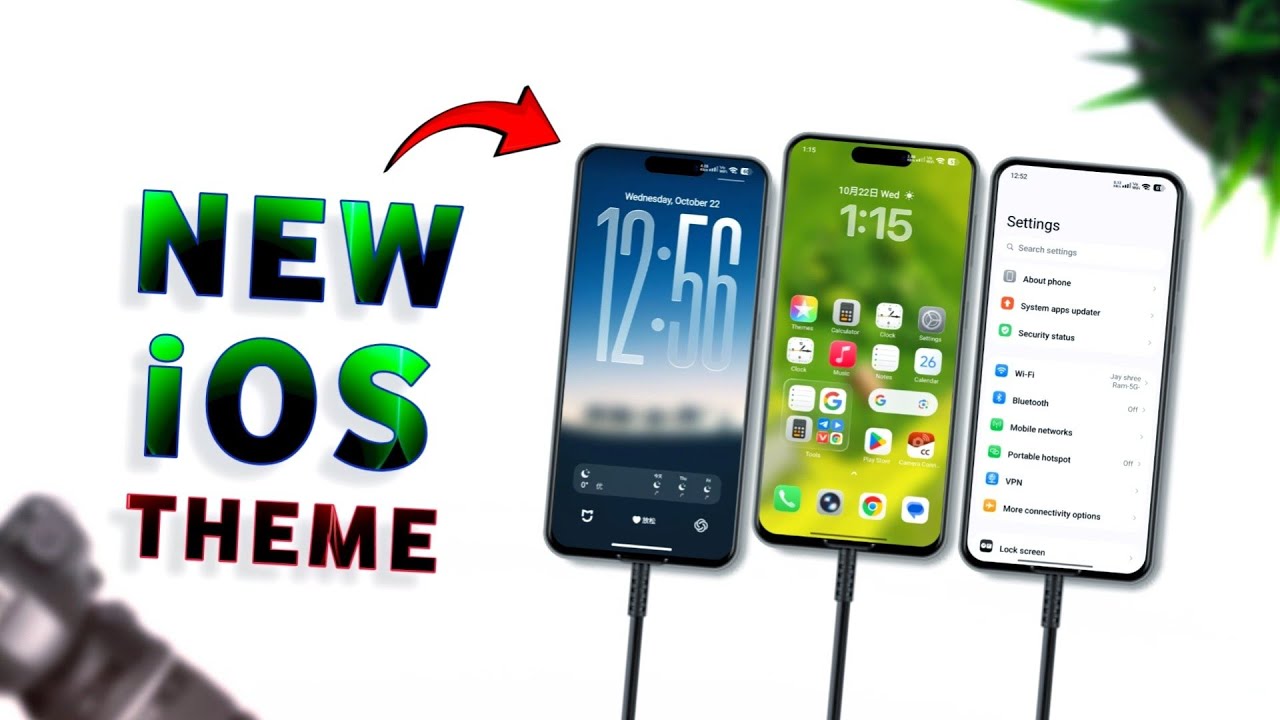 🤩 Try this UNIQUE iOS Theme For Redmi and Poco Phone | ios theme | Redmi Theme 
