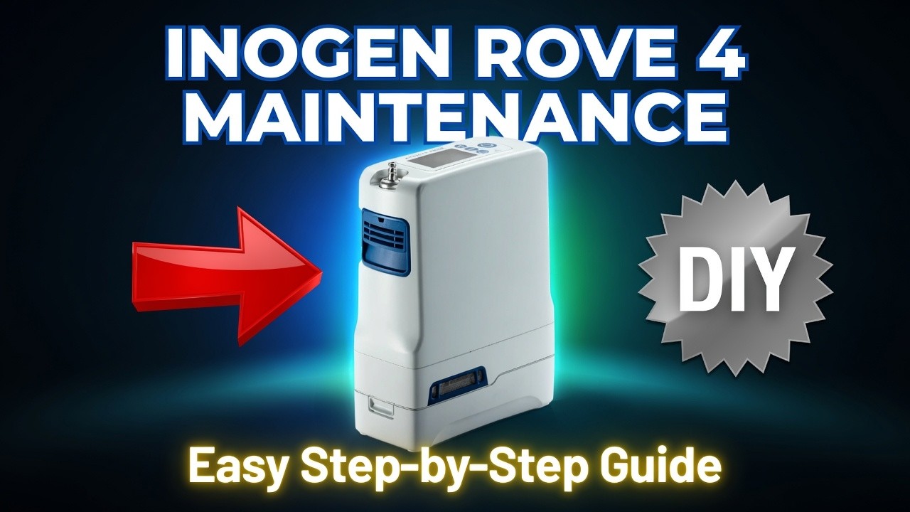Inogen Rove 4 Column Replacement and Filter Change