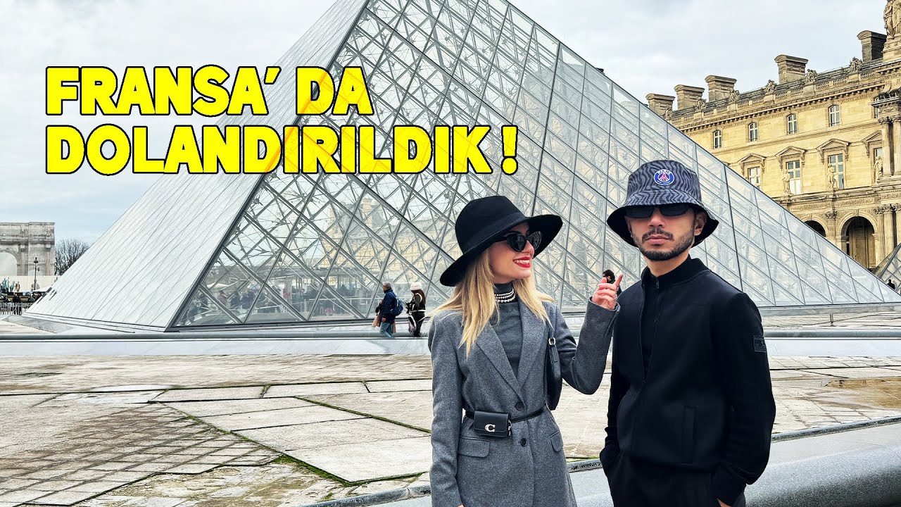 CEMRE SOLMAZ İLE FRANSA'DA DOLANDIRILDIK! / PARİS VLOG 