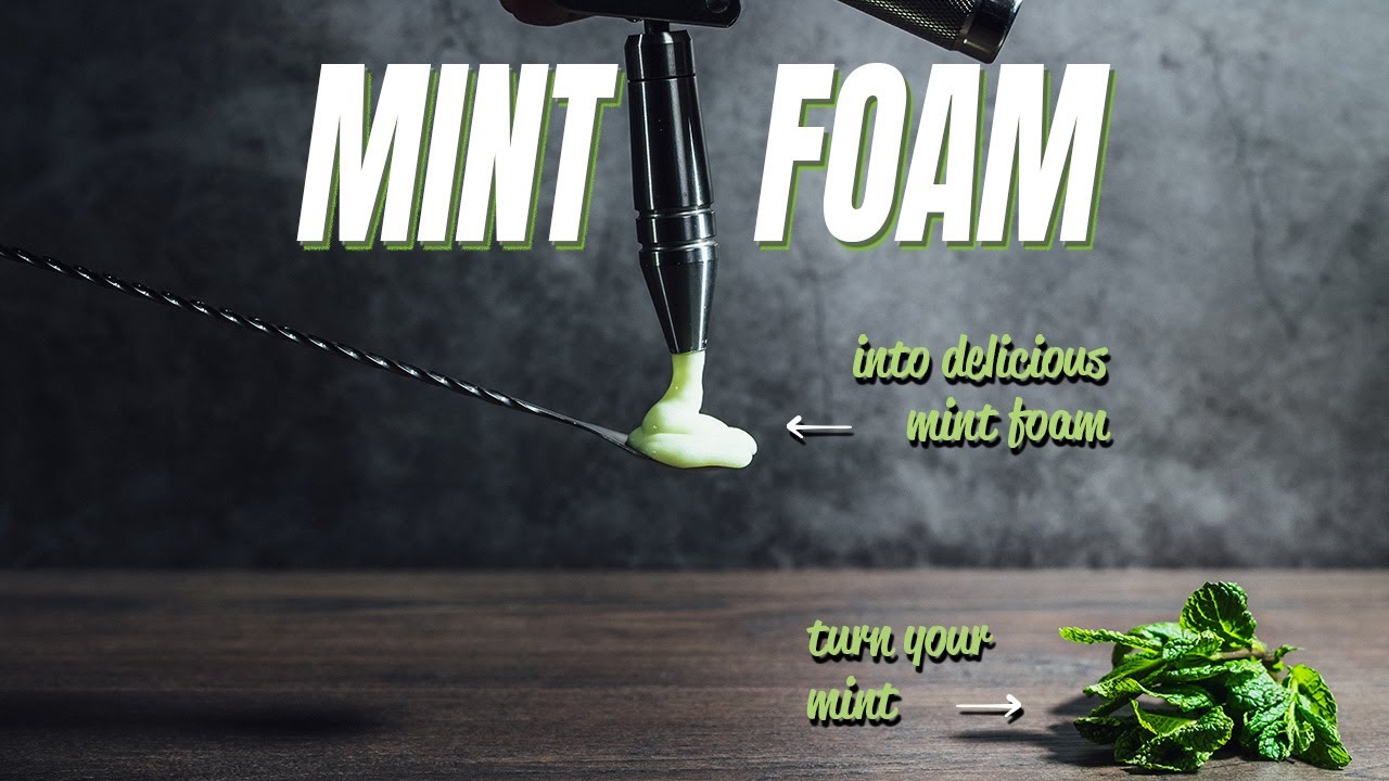 Get Ready: Mint Foam is Revolutionizing Cocktails!