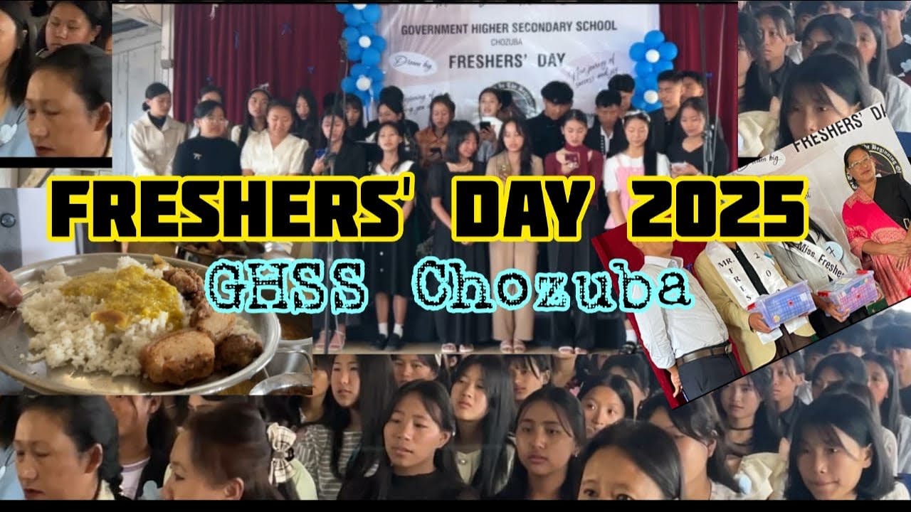 GHSS Chozuba Freshers' Day 2025 #fypシ #ektaopai #schoollife