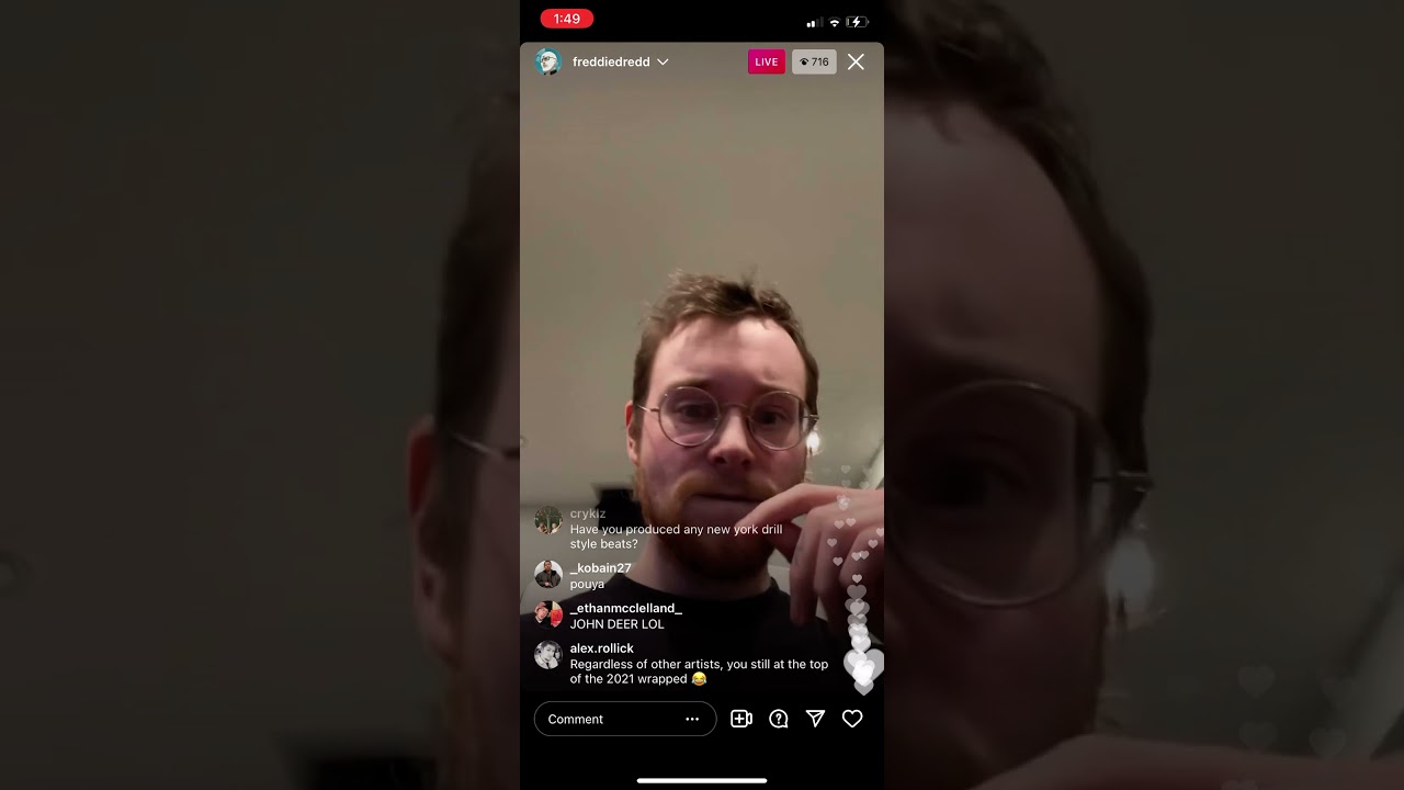 FREDDIE DREDD X LIL DARKIE KICK ROCKS (FULL SONG) (LQ) (INSTAGRAM LIVE)