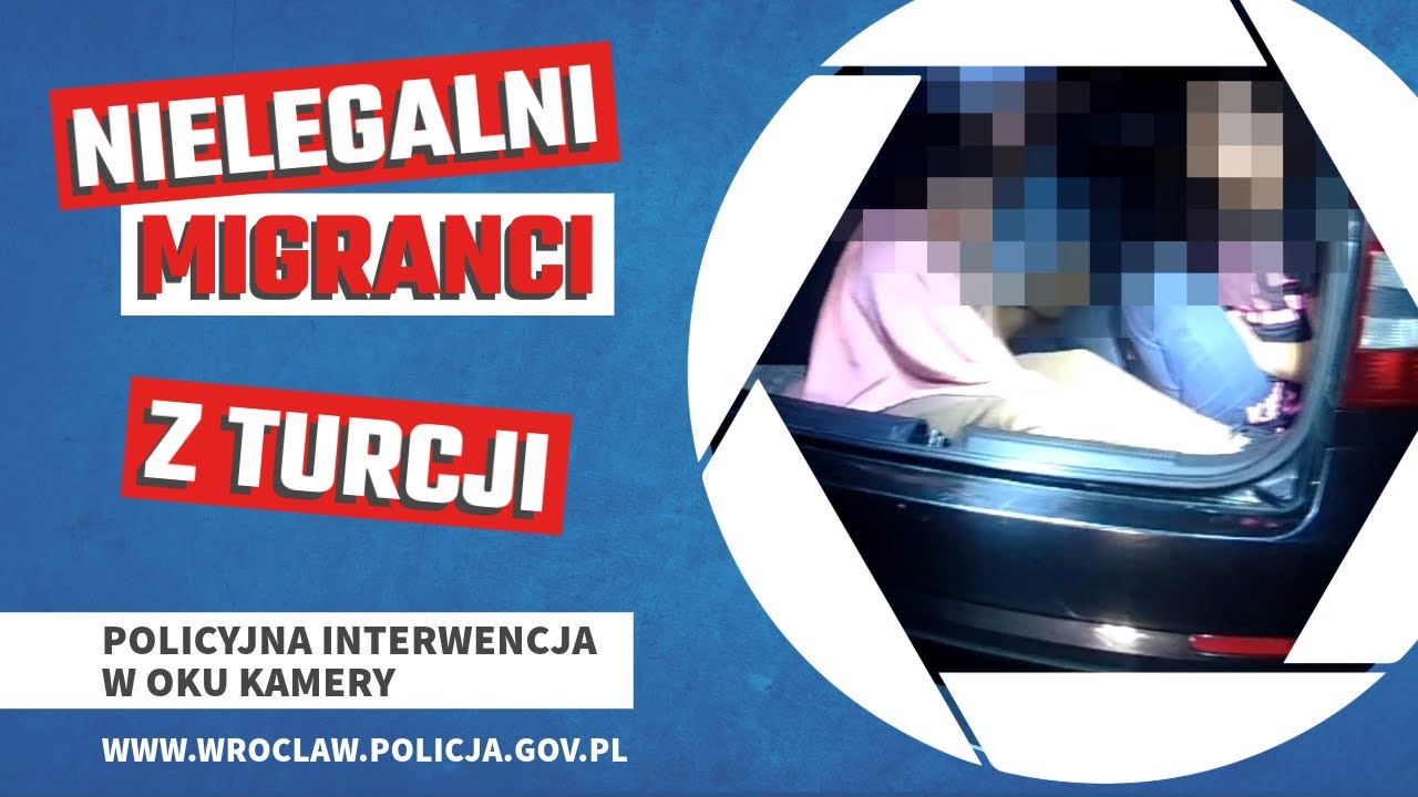 Nielegalni migranci zatrzymani na autostradzie A4