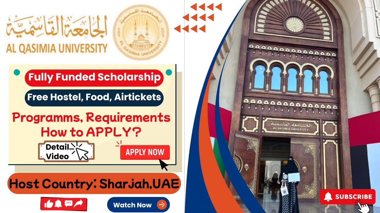 Everything you need to know to apply at Al Qasimia University, Sharjah/ Detail video/ Explanation