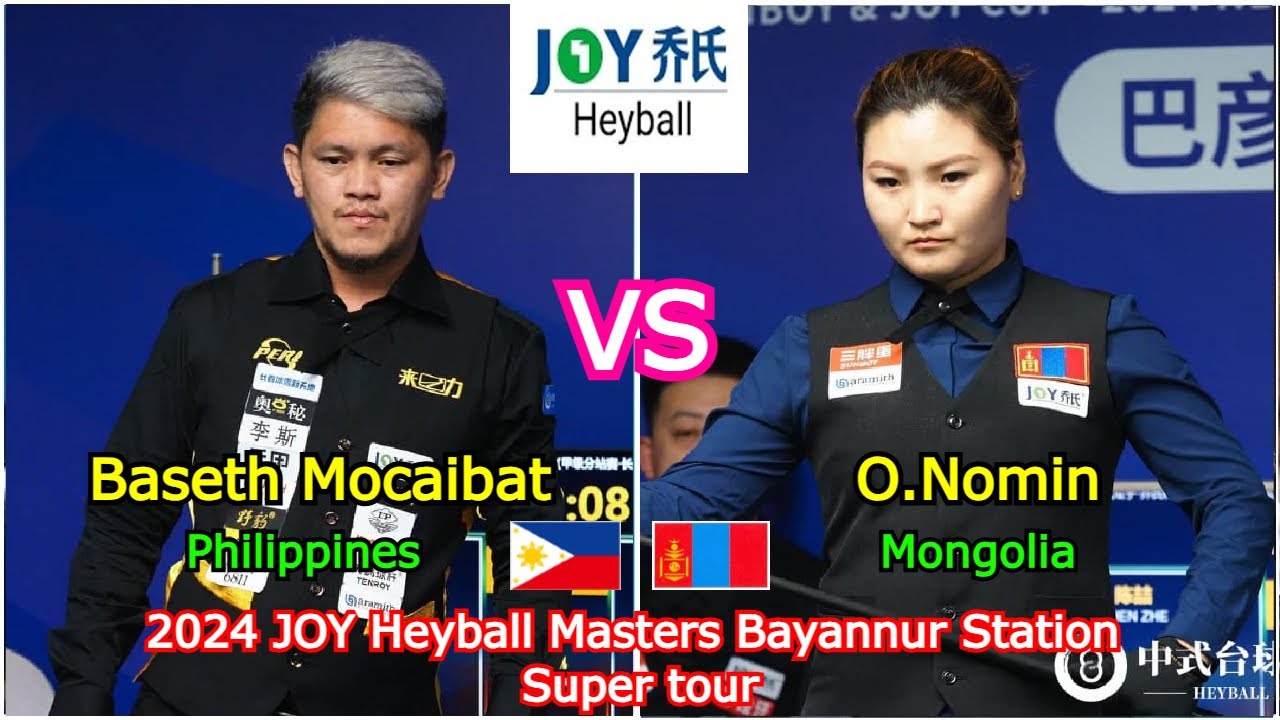 Baseth Mocaibat VS O.Nomin | 2024 JOY Heyball Masters Bayannur Station Super Tour