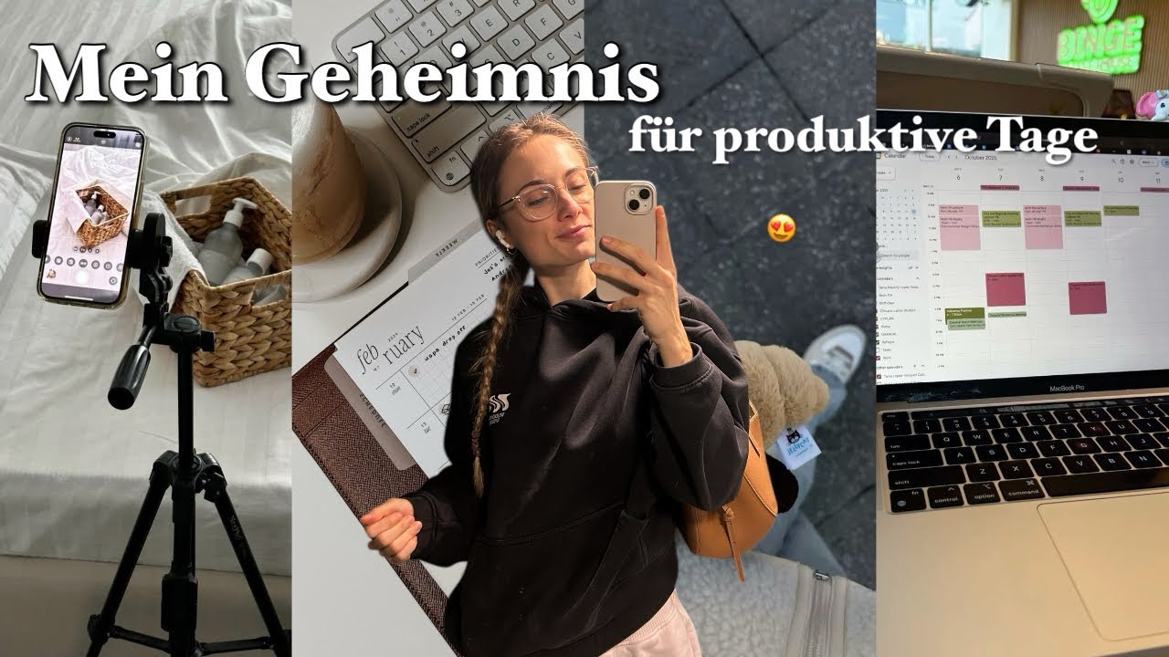 Als 25 J&auml;hrige eine Agentur gr&uuml;nden, Stress & Struktur &ndash; so organisiere ich mein Leben!📆🔑 