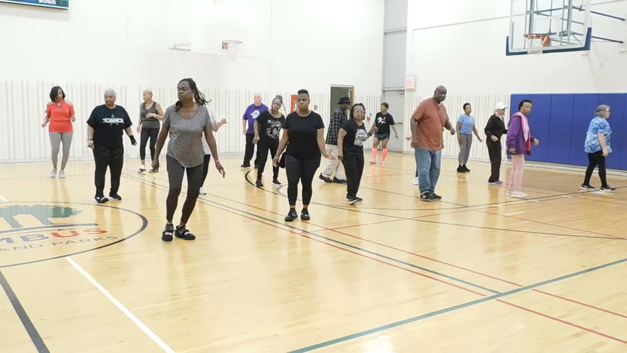 Triple ABC Line Dance  Barnett Line Dancers - Beginners and Intermediate/Advanced together!