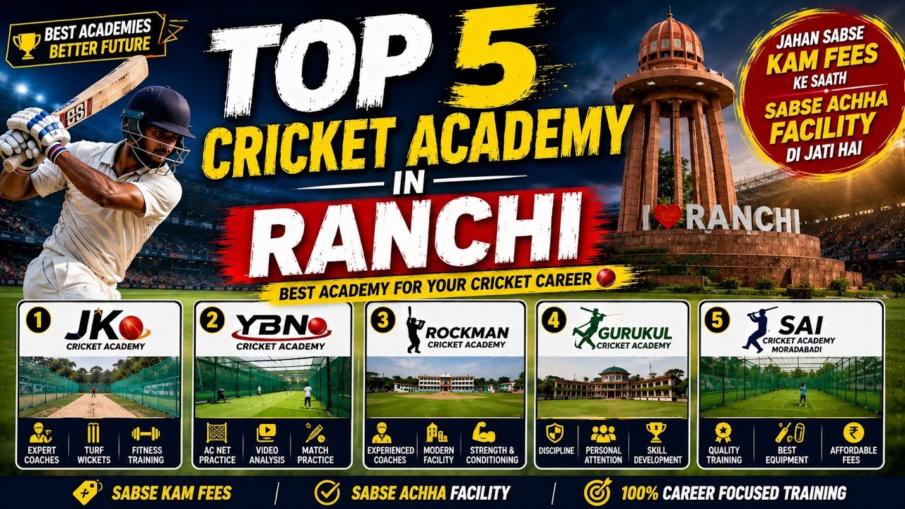 Ranchi ka top 5 cricket academy | top 5 cricket academy in ranchi jharkhand @iamshivam_jh45 