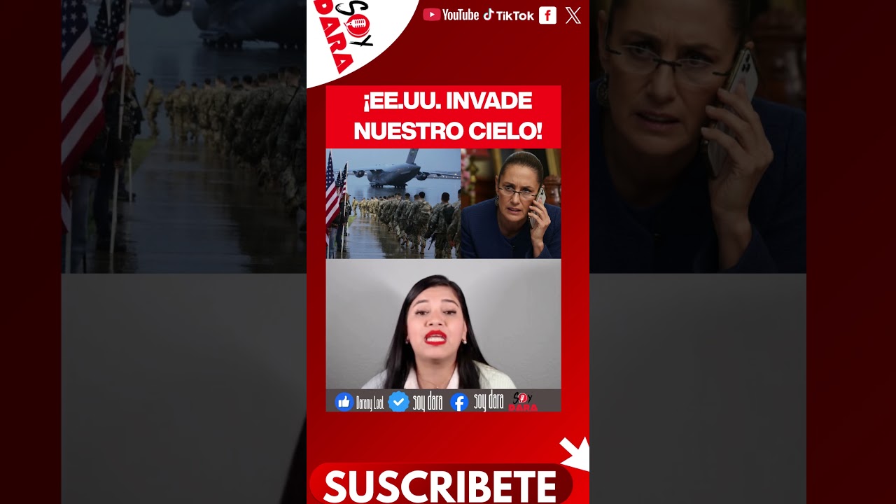 EUA INVADE CIELO MEXICANO! 
