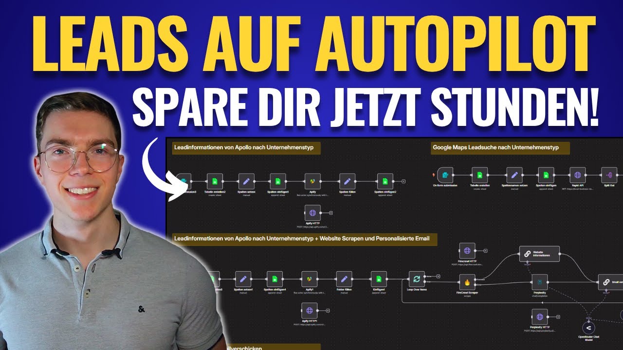 So findest du automatisch neue Kunden mit n8n 😎 (Kundenprojekt)
