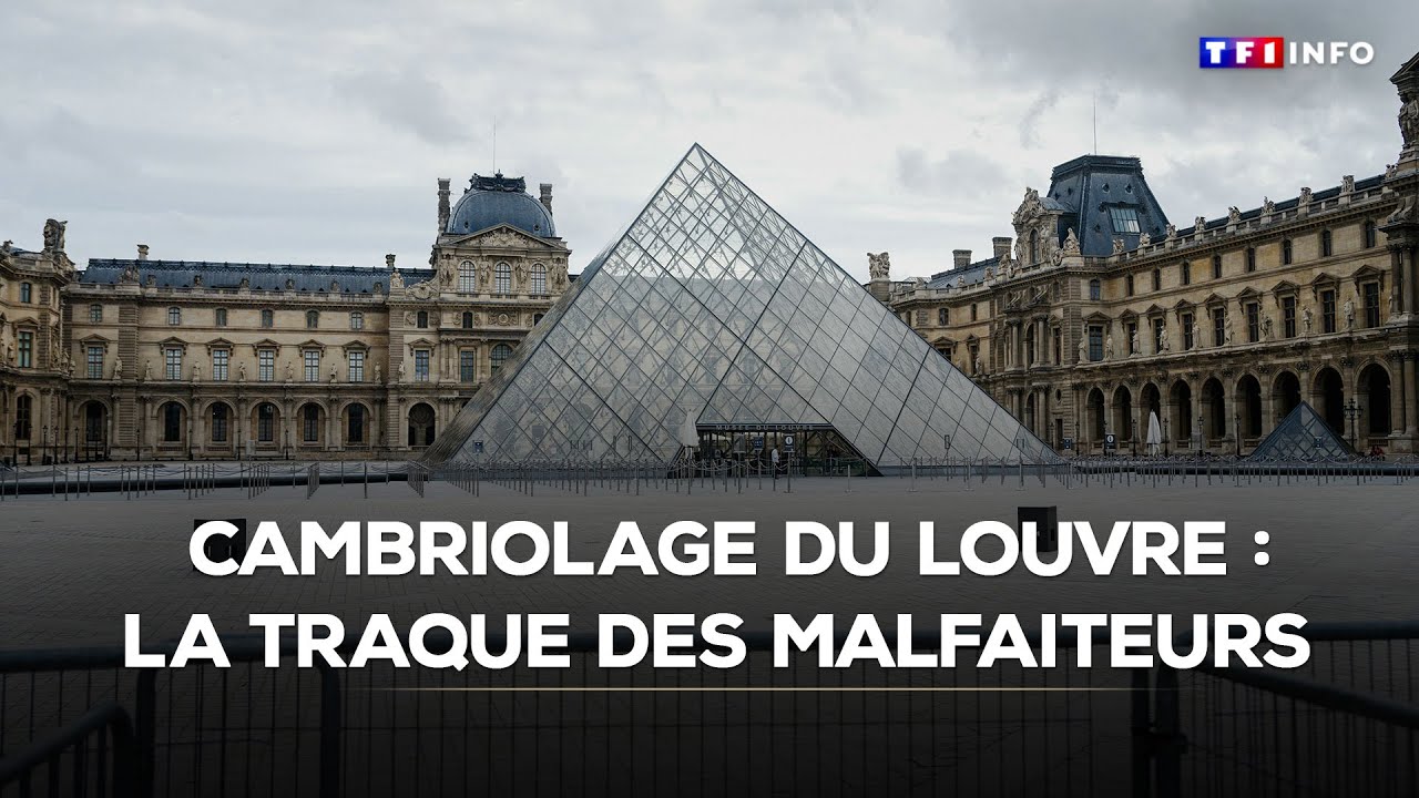 Casse du siècle au Louvre : sur la piste des voleurs｜TF1 INFO