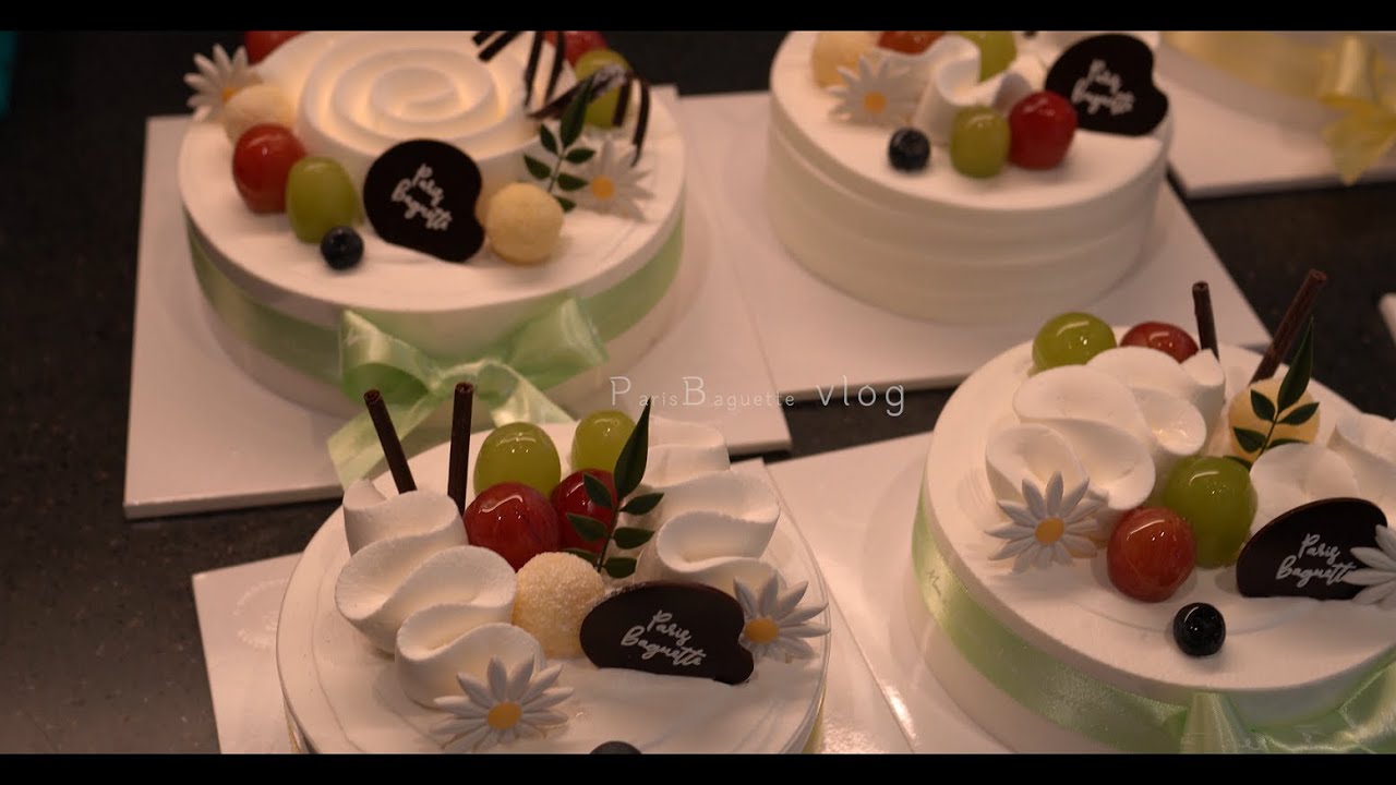 Paris Baguette vlog ㅣ 파리바게트 제조기사의 하루일과