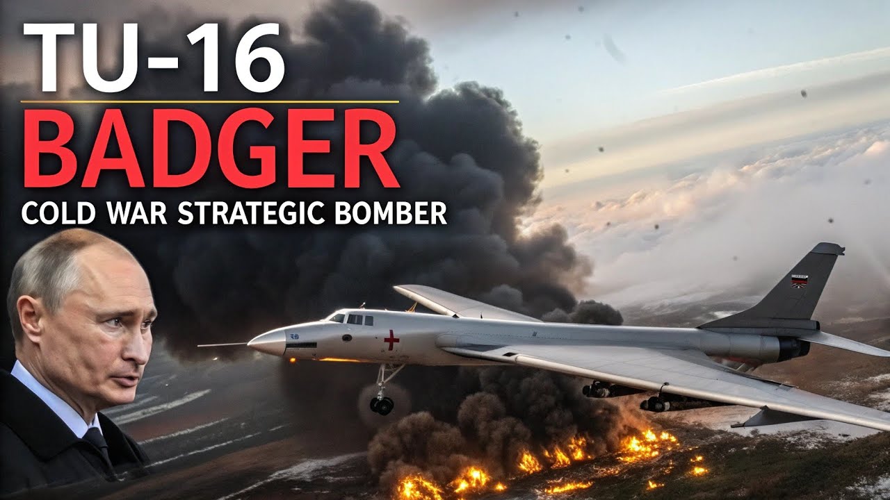 ШОК! TU-16 БЭДЖЕР — Легендарный Советский Бомбардировщик!