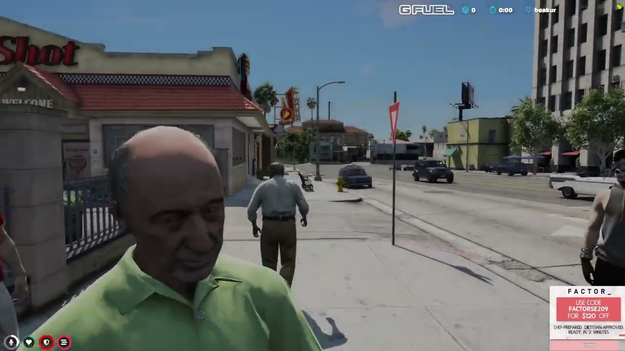 James Randal meets Mel Rickenbacker GTA V rp nopixel (ttv Spaceboy) 2022 05 12