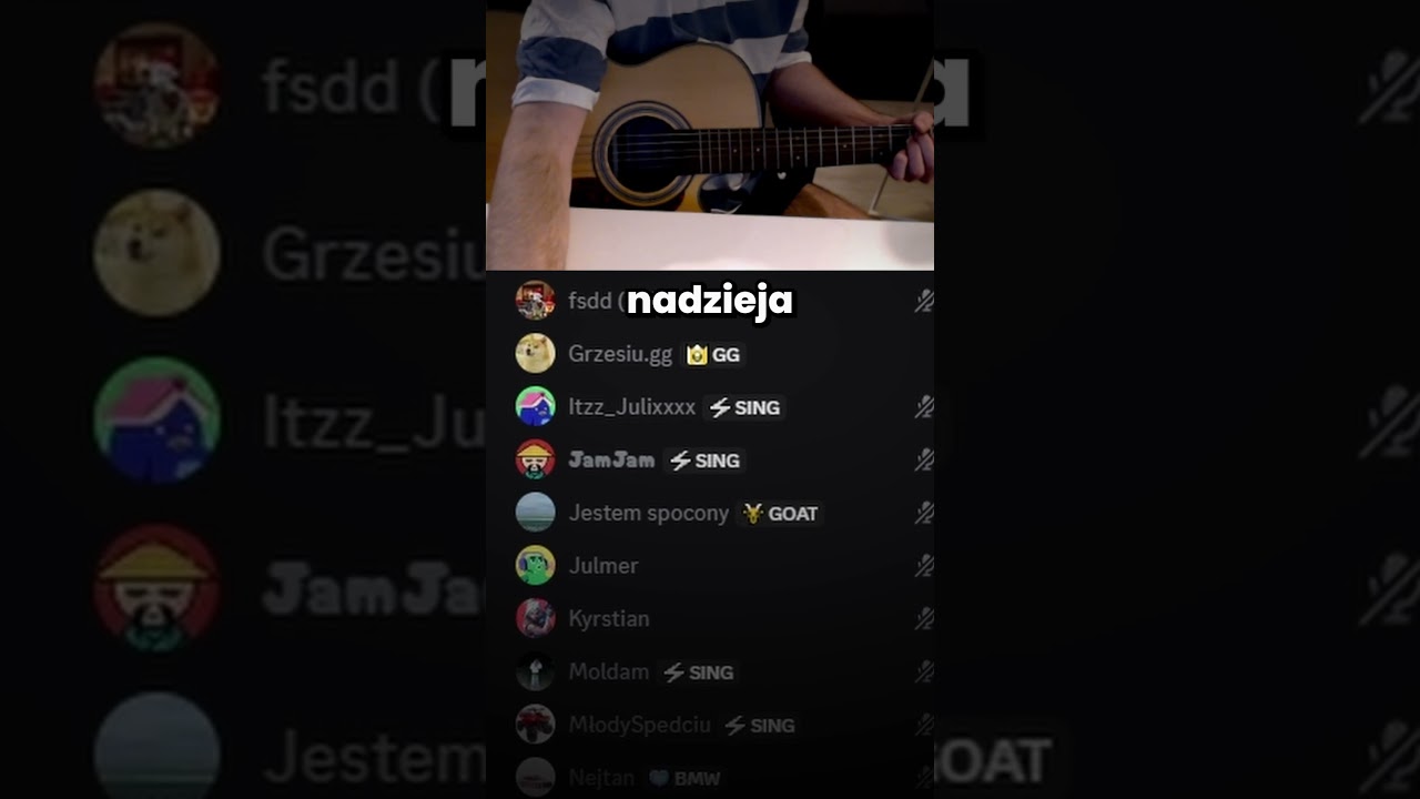 nam&oacute;wiłem rodzinę na zaśpiewanie tego...