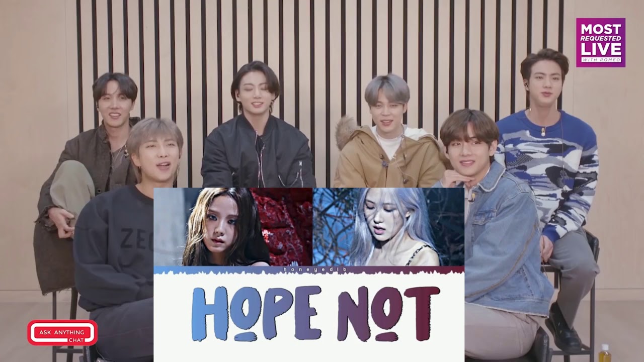 BTS REACTION TO JISOO AND ROSÉ-VOICE COMBINATIONS (2016-2020)
