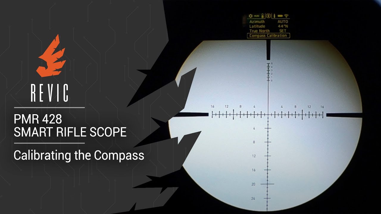 REVIC PMR 428 Smart Rifle Scope | Calibrating the Compass