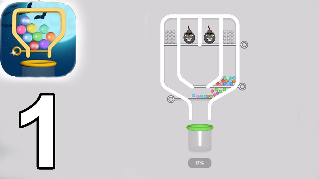 PULL THE PIN Level 1-15 Gameplay Walkthrough Video Part 1(iOS Android)