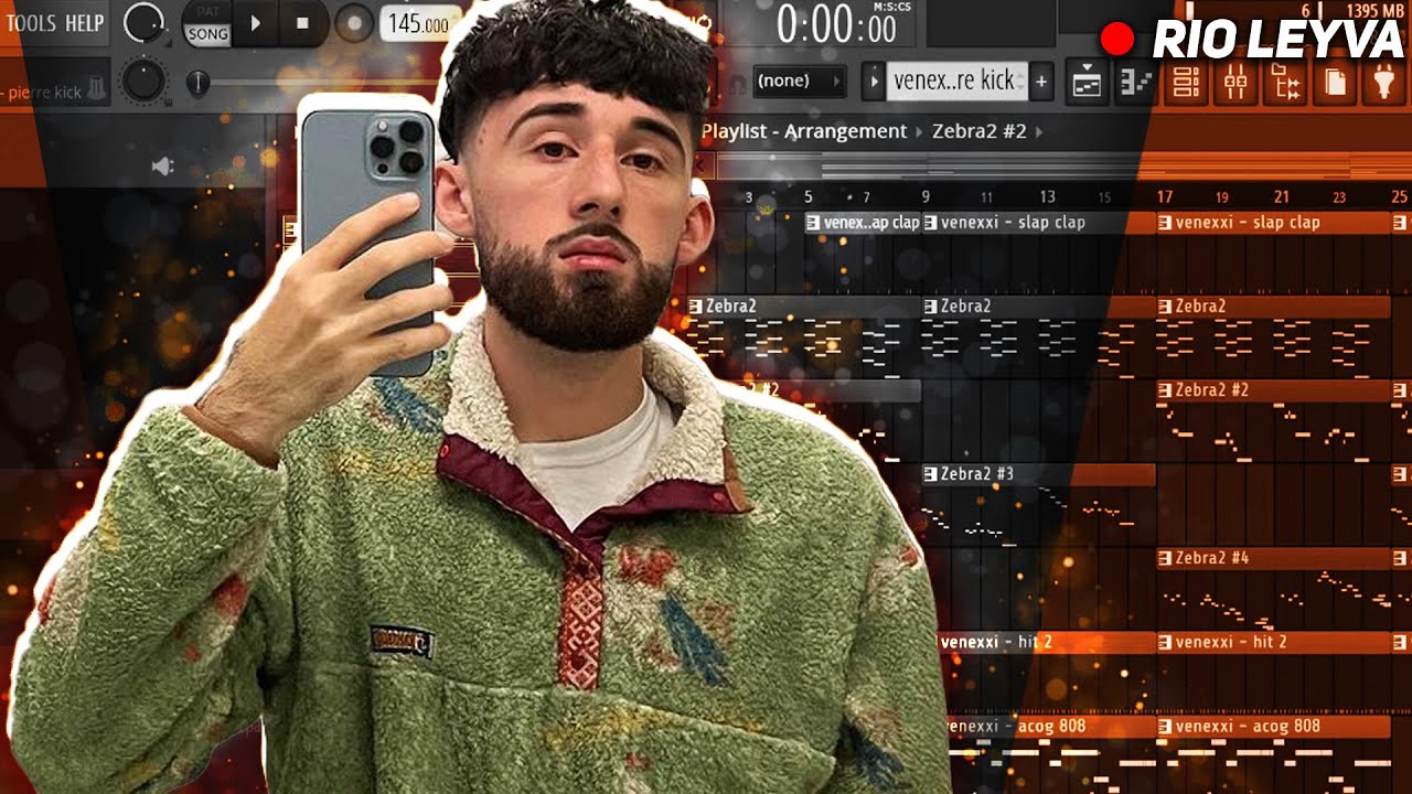 Rio Leyva Making Beats Live | Making 5 Beats From Scratch in FL Studio