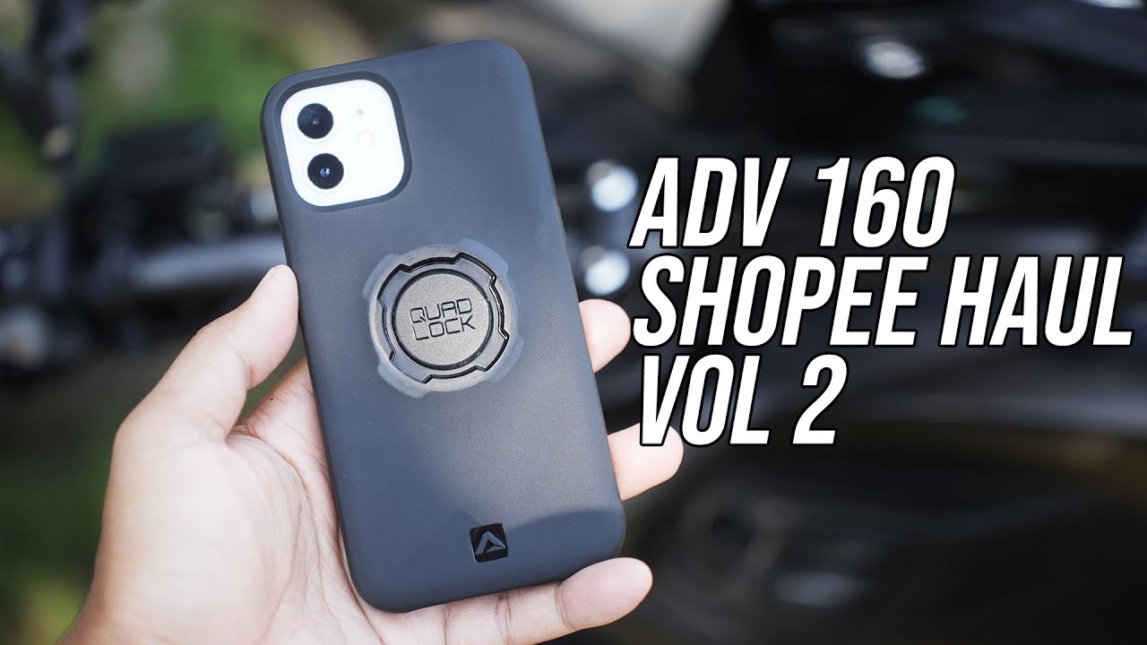 ADV 160 - Wajib Beli! Motowolf & Quadlock holder
