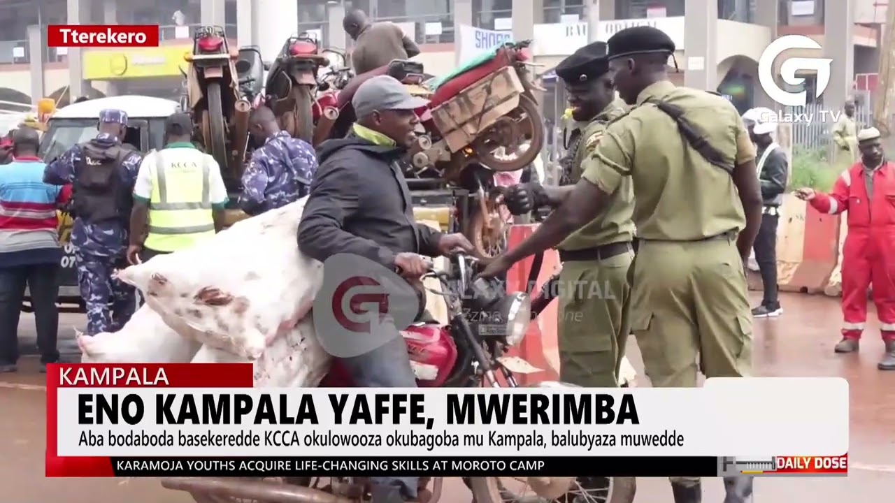 Водители мототакси BodaBoda высмеивают KCCA за то, что те подумывают о выселении | DailyDose