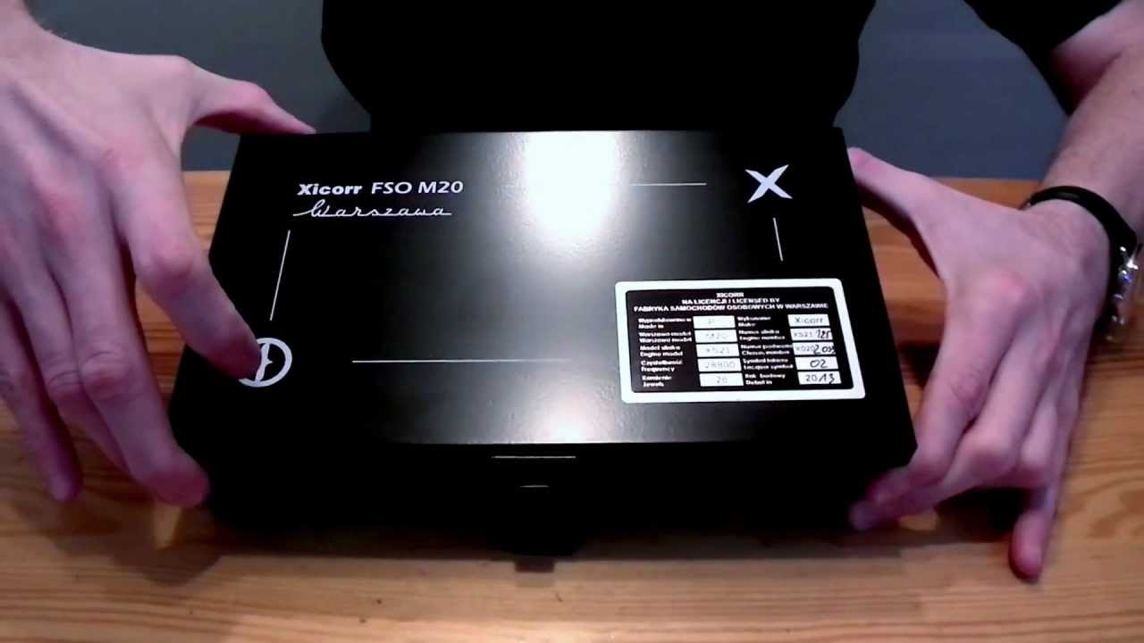 Xicorr FSO M20.02 unboxing