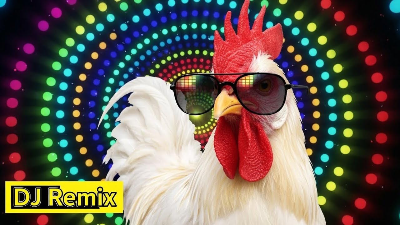 Chicken Dance original video | The hens' dancing song | 2025 | techno chicken song remix 
