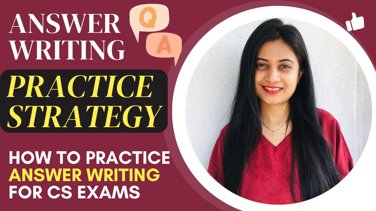 Answer Writing PRACTICE STRATEGY for CS Exams 📝✅💯