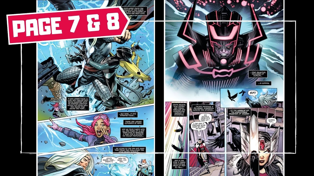 New Marvel Comic Book Pages in Fortnite Chapter 2 Season 3! (Page 7-8)