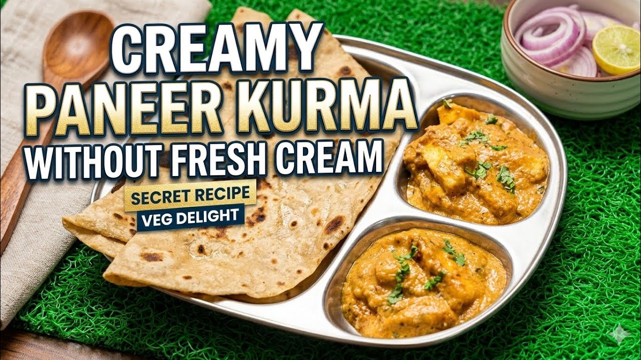 Paneer kurma | creamy paneer kurma in kannada | without using fresh cream | ಪನ್ನಿರ್ ಕುರ್ಮ 