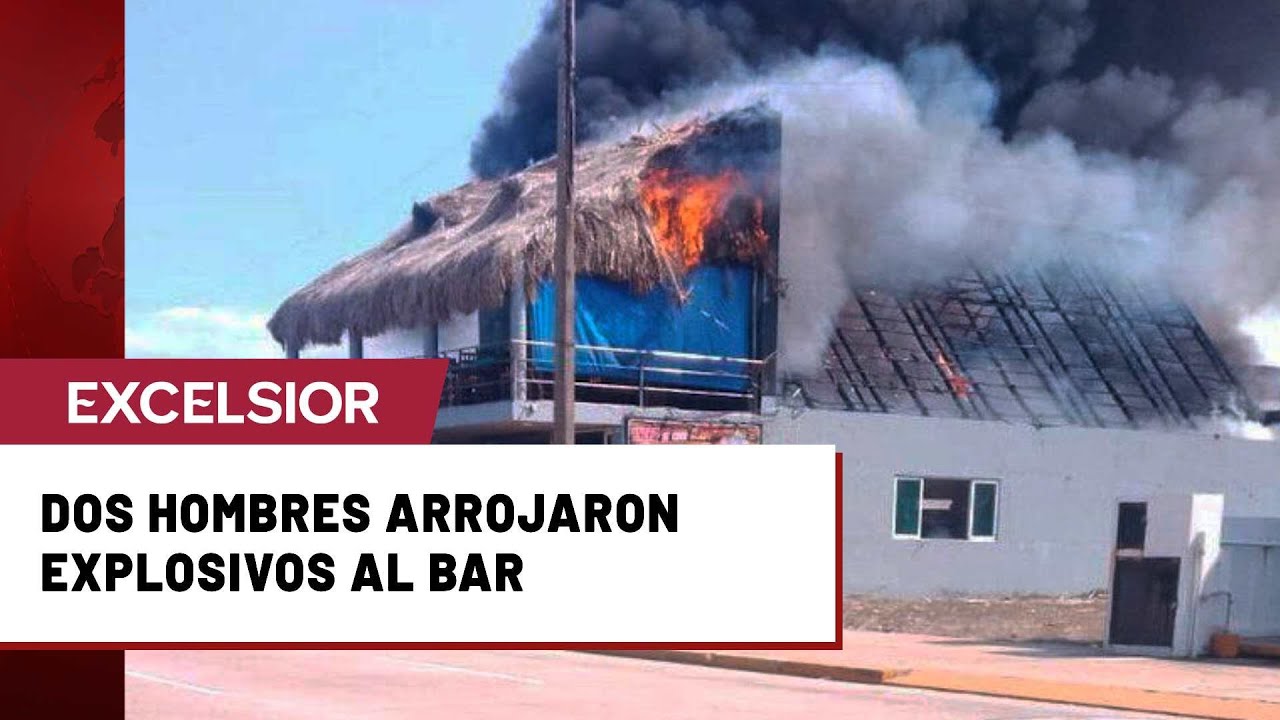 Incendio consume restaurante en Coatzacoalcos, Veracruz