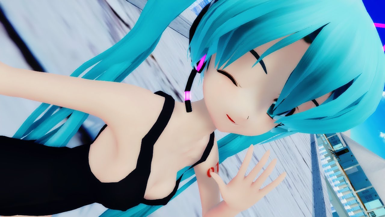 【MMD】  スパークル・ピーチ  【らぶ式ミク】