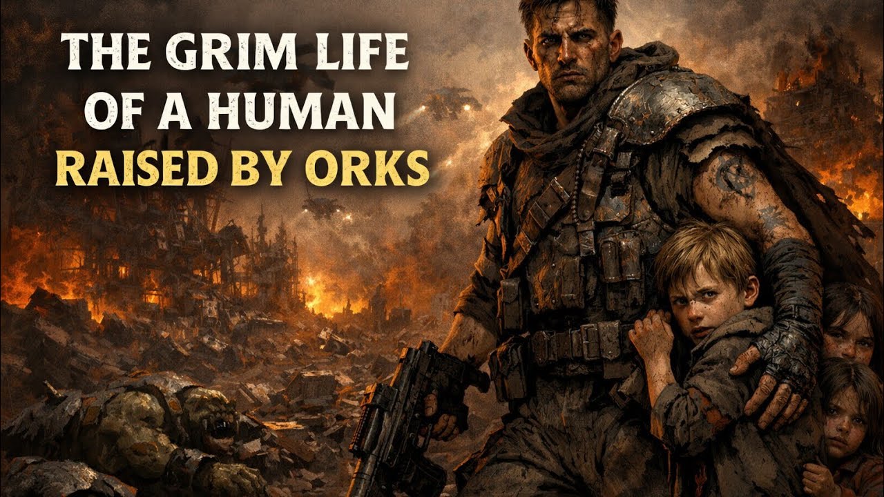 The Human Raised by Orks – A Grim Warhammer 40K Story