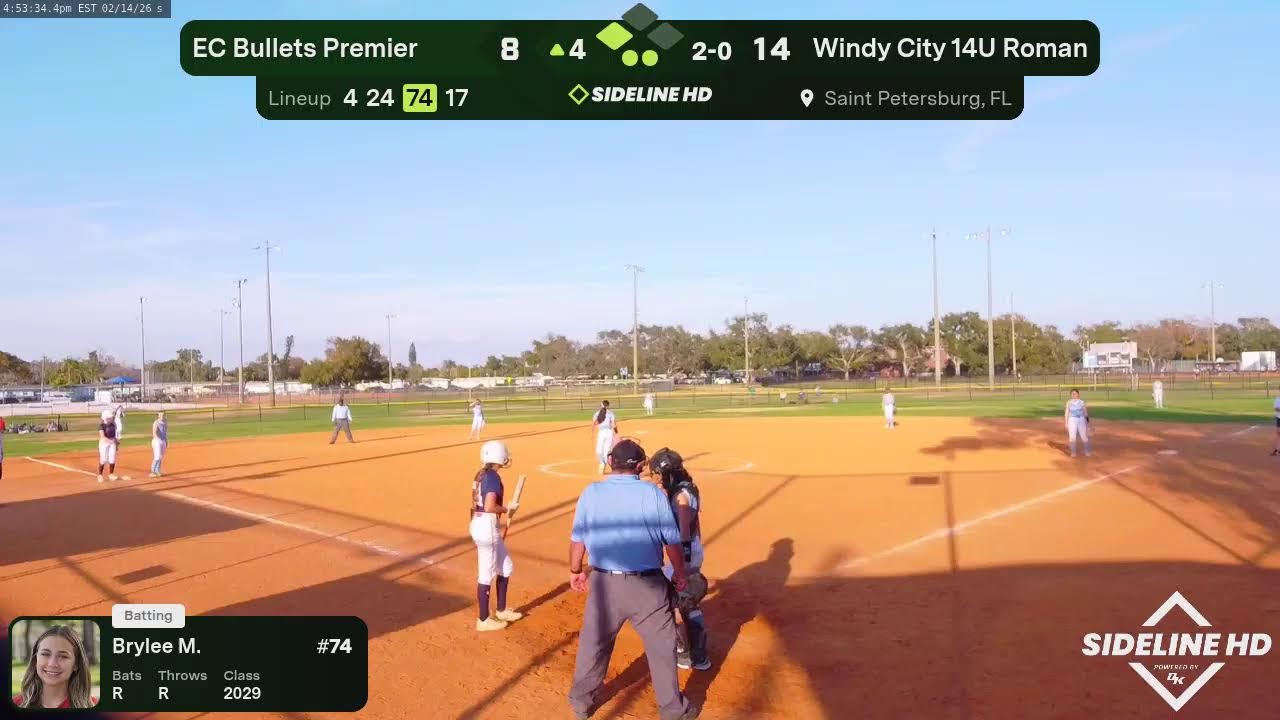 EC Bullets Premier @ Windy City 14u Roman (2026.02.14)