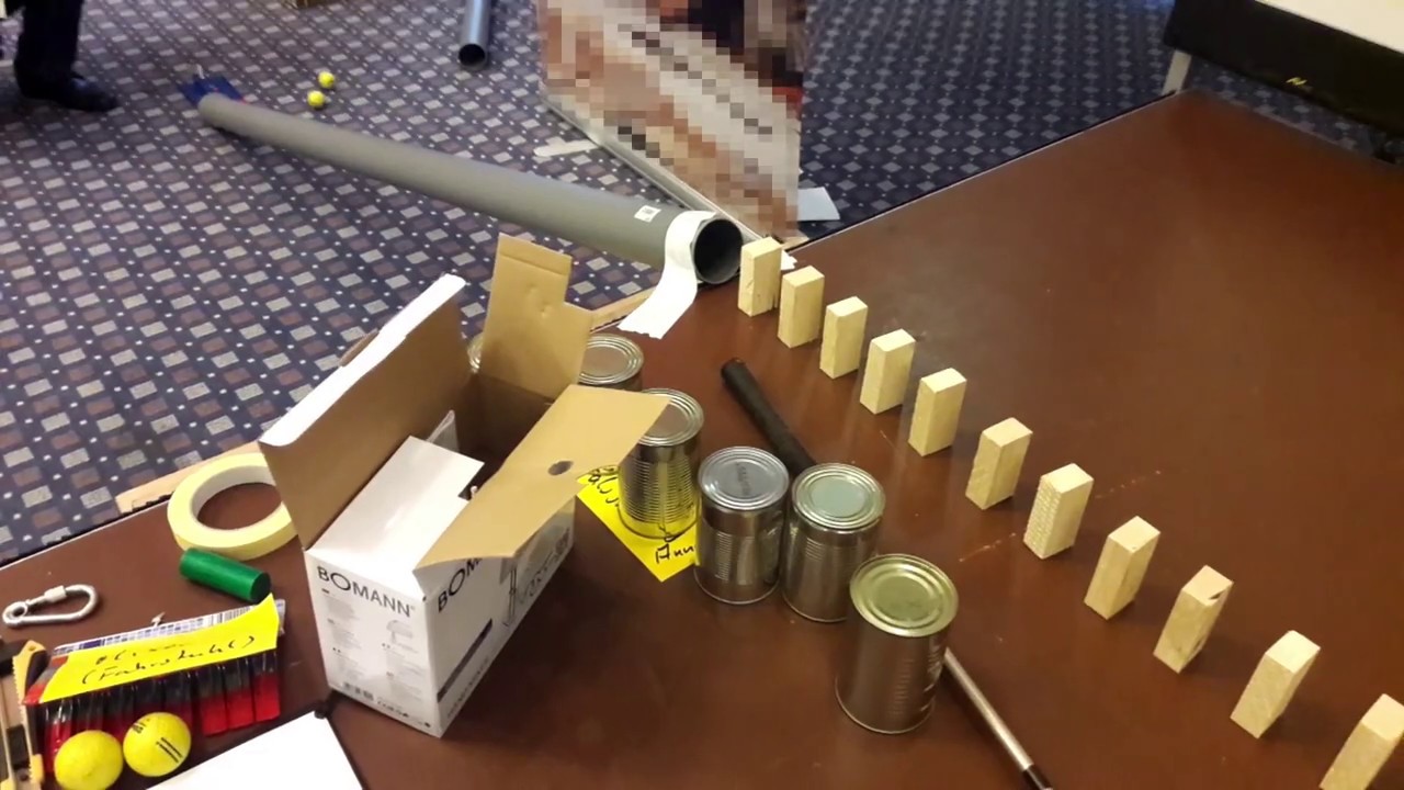 Domino Effekt das kreative und spannende Teamevent