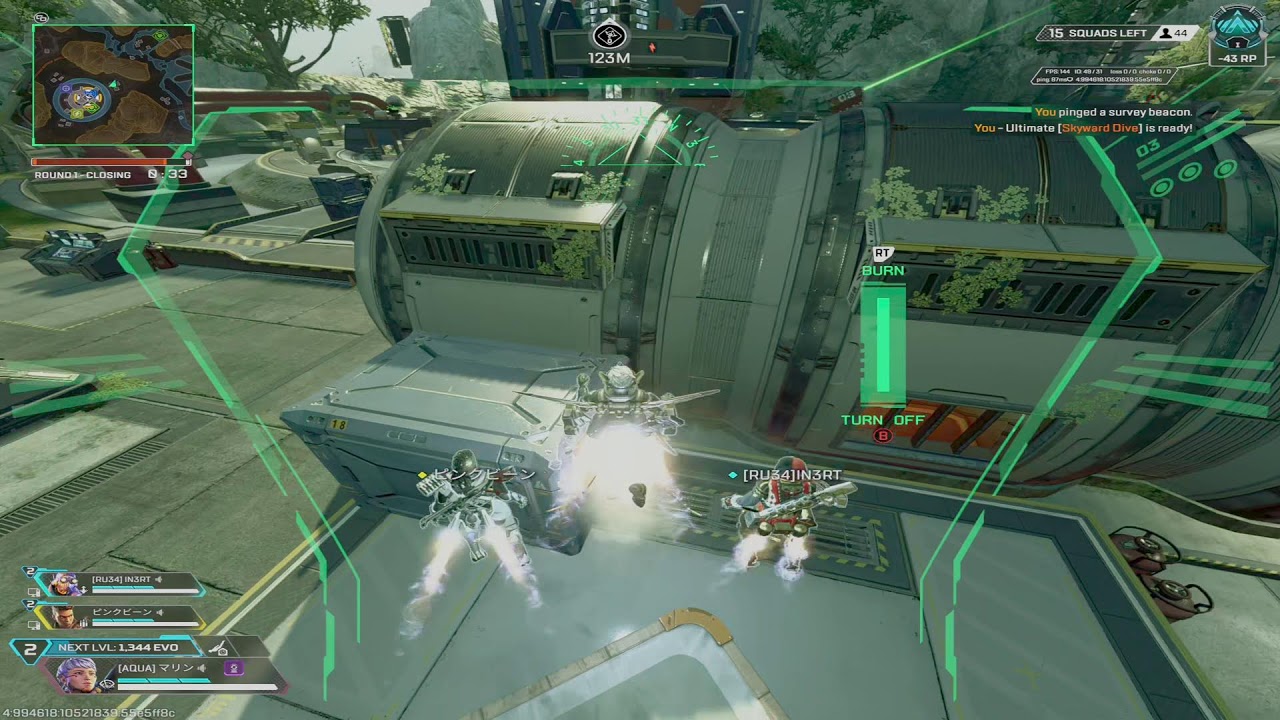 【Apex Legends】back to dropship next split RIP