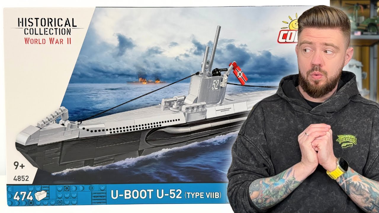 U-BOOT U-52 TYPE VIIB ⚓️ COBI 4852 RECENZJA