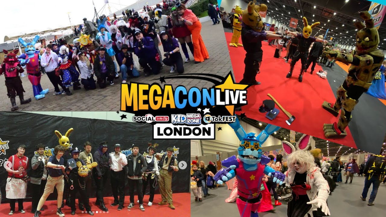 I WENT TO MEGACON LONDON FOR THE FIRST TIME!