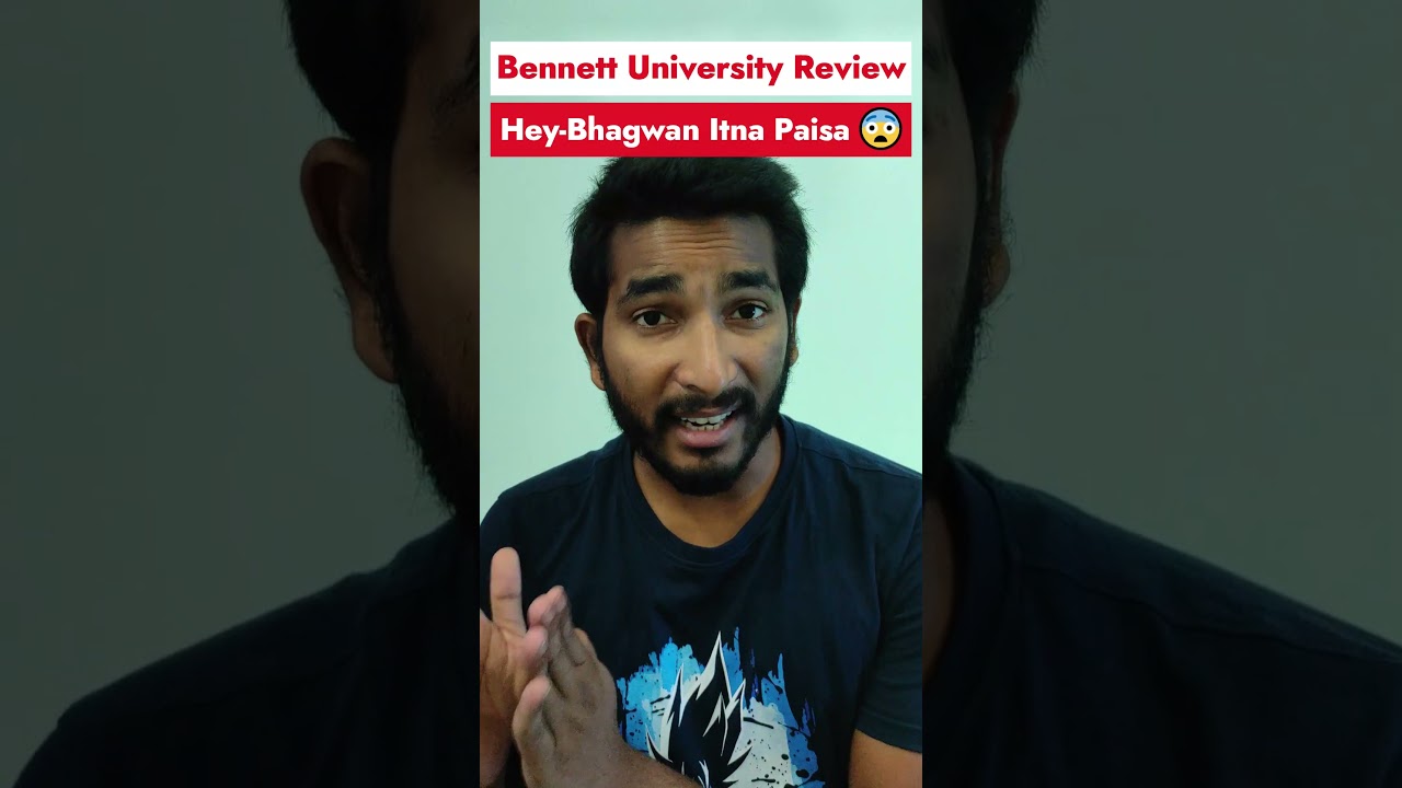 🔥 Bennett University My Honest Review | Is Bennett University Worth the Hype? 😐 #shorts
