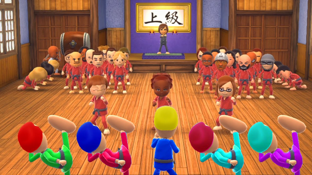 Wii Party U - Dojo Domination Play as Joe Biden (Advanced Difficulty)