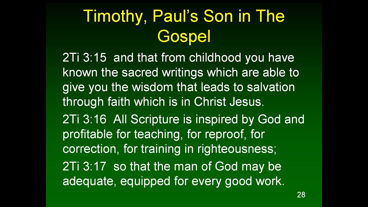 Philippians BC7 Two Brothers Who Had The Attitude of Christ 1
