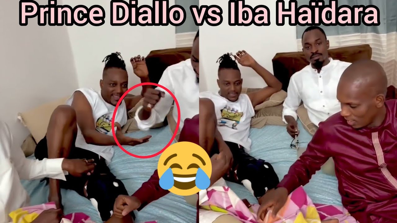 Très important Iba Haïdara à la visite de Prince Diallo 😃