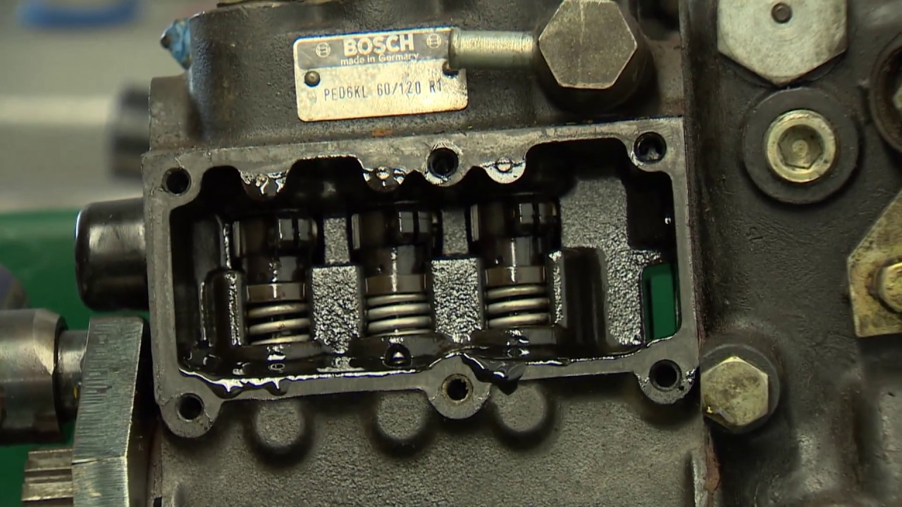 Überholung einer Porsche  Einspritzpumpe
